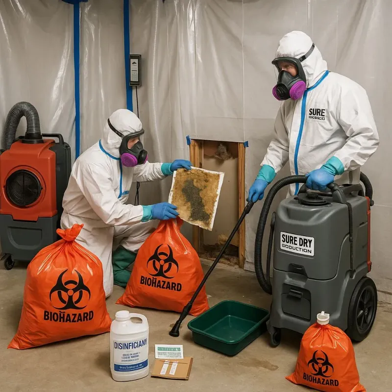 Contaminated Water Handling Protocols process in Sanatoga, PA